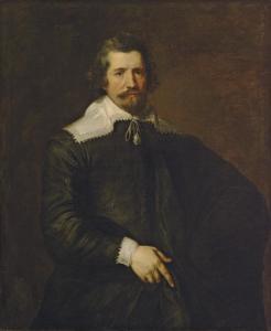 Van DYCK Antoon,Portrait of a gentleman, three-quarter-length, in ,1631,Christie's 2009-12-09