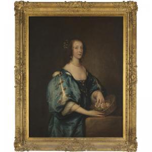 Van DYCK Antoon 1599-1641,PORTRAIT OF A LADY,Sotheby's GB 2008-06-05