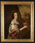 Van DYCK Antoon 1599-1641,Portrait of an Aristocratic Lady stood aside a ro,Wilkinson's Auctioneers 2021-09-26