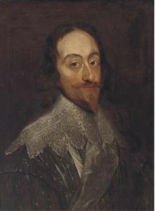 Van DYCK Antoon 1599-1641,Portrait of King Charles I, quarter-length, in a d,Christie's 2005-03-09