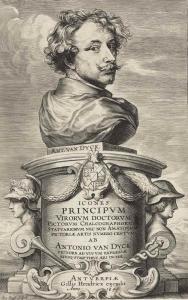 Van DYCK Antoon 1599-1641,Self-Portrait, the Frontispiece for: Icones Princi,Christie's 2016-04-14