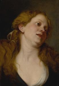 Van DYCK Antoon 1599-1641,STUDY OF A YOUNG WOMAN, PROBABLY THE MAGDALENE,Sotheby's GB 2017-06-08