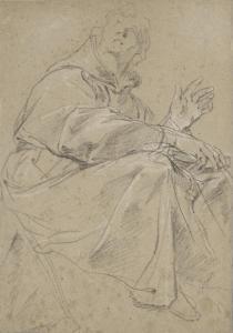 van DYCK Antoon 1599-1641,Un moine franciscain,Christie's GB 2024-03-20