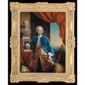 van DYK Philip le Petit 1680-1753,PORTRAIT OF A GENTLEMAN,1743,Sotheby's GB 2003-09-30