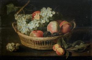 van ES Jacob Foppens 1596-1666,Nature morte au panier de fruits,Baron Ribeyre & Associés 2014-10-24