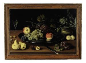 van ES Jacob Foppens 1596-1666,Still life of fruit,Christie's GB 2012-02-07