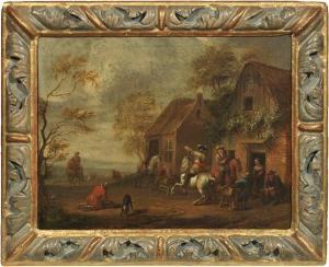 van ESSEN Cornelis 1700-1770,Paesaggio con cavalieri,Farsetti IT 2022-10-28