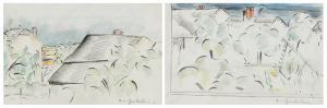 van GINDERTAEL Roger 1899-1982,Landscape,1917,De Vuyst BE 2016-05-21