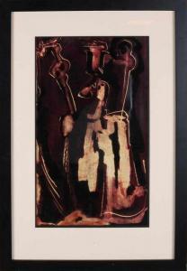 VAN GOUDZWAARD Pieter 1929-1983,Abstract figurative representation.,Twents Veilinghuis NL 2019-06-28