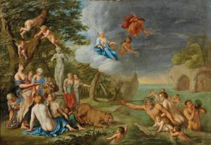 VAN HALEN Peter 1612-1687,The Feast of the Gods,Palais Dorotheum AT 2019-10-22