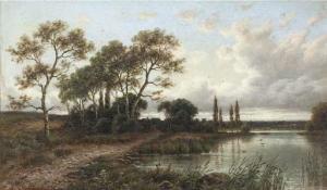 VAN HAMME E 1900-1900,A peaceful stretch of the river,Christie's GB 2002-06-27
