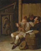 van HELMONT Matthieu,A young fiddler making music accompanied by two pe,Christie's 2008-04-23
