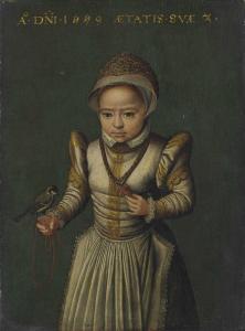 van HEMESSEN Katherine,Portrait of a child, small three-quarter-length, i,Christie's 2013-07-02