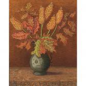 van HOIJTEMA Antoinette Agathe 1875-1967,still life with red hot pokers; together wi,1933,Sotheby's 2005-03-22