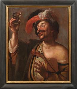 van HONTHORST Gerrit 1590-1656,Der fröhliche Geigenspieler,Schloss DE 2013-05-04