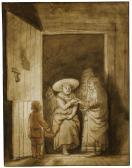 van HOOGSTRATEN Samuel 1627-1678,THE VISITATION,Sotheby's GB 2011-07-07