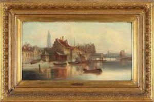 Van Hoom 1800-1900,Canal in Amsterdam,Arnold DE 2015-03-28