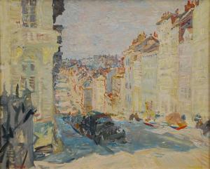 VAN HOORDE Ernest 1922-1991,Vue de ville,Brussels Art Auction BE 2017-10-24