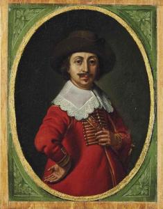 VAN HOOREN ISAACK JACOBSZ 1620-1651,Portrait d'homme à mi-corps, coiffé d'un chapea,1646,Christie's 2015-11-04