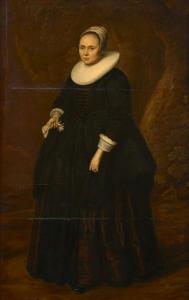 VAN HOOREN ISAACK JACOBSZ 1620-1651,Portrait de femme à la ,Artcurial | Briest - Poulain - F. Tajan 2020-02-04