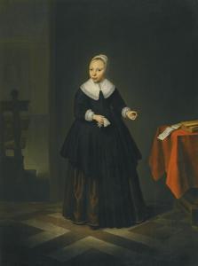 VAN HOOREN ISAACK JACOBSZ 1620-1651,PORTRAIT OF A GIRL,1620,Sotheby's GB 2012-07-05