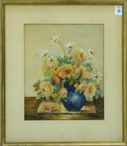 VAN HORN Lucretia LeBourgeois 1882-1970,Floral Still Life,1943,Clars Auction Gallery US 2007-03-31