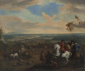 Van HUCHTENBURG Jan 1647-1733,La bataille de Malplaquet,Christie's GB 2024-03-12