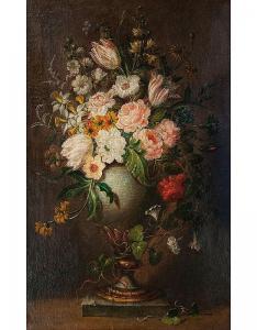 van HUYSUM Jacob 1686-1740,Flowers in a Vase,Stahl DE 2016-06-25