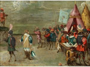 van KESSEL Ferdinand 1648-1696,DIE ARMEE DER AFFEN,Hampel DE 2021-12-09