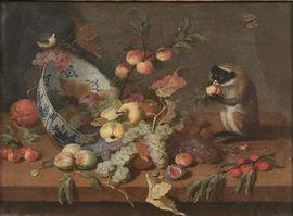 van KESSEL Jan III 1654-1708,Nature morte de fruits,Beaussant-Lefèvre FR 2021-05-28