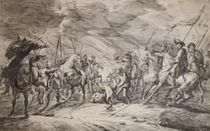 van KESSEL Theodor 1620-1693,Cavalry Engagements: Conversion of Saulus,Rosebery's GB 2018-09-08