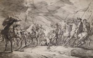 van KESSEL Theodor 1620-1693,Cavalry Engagements: Conversion of Saulus,Rosebery's GB 2018-07-18