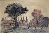 van LERBERGHE Roland 1909-1997,Ouilly du Houlley,1964,Bayeux Encheres FR 2023-02-05