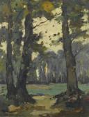 van LERVEN Gerard 1885-1966,Forest clearing in late summer,Galerie Koller CH 2011-06-20