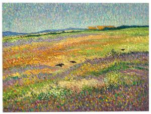 VAN LERVEN henri 1875-1954,Landscape with Crows,Los Angeles Modern Auctions US 2018-11-18