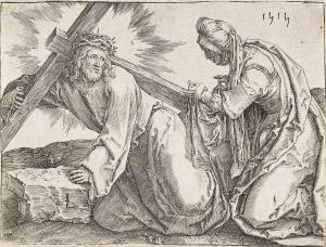 Van LEYDEN Lucas 1494-1533,Christ Carrying the Cross,1515,Swann Galleries US 2024-04-18