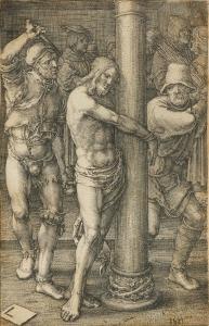 van LEYDEN Lucas 1494-1533,Geißelung Christi,1521,Van Ham DE 2024-01-30