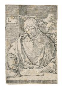 van LEYDEN Lucas 1494-1533,The Evangelist John,1518,Palais Dorotheum AT 2024-03-28