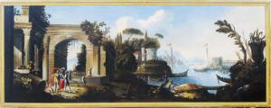 van LINT Hendrik Frans 1684-1763,Coastal landscape with architectural ruins,Christie's GB 2009-02-10