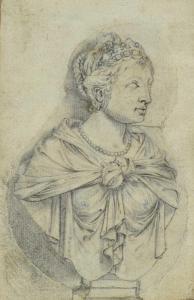 van LINT Peter 1609-1690,Female Bust,11th,Reeman Dansie GB 2024-02-13
