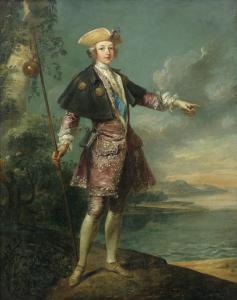 van LOO Carle 1705-1765,PORTRAIT D'UN PRINCE DE LA MAISON DE FRANCE EN PÉL,Sotheby's GB 2014-03-25