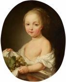 VAN LOO Charles Amedee Ph. 1719-1795,Mädchen mit grünen Trauben,Lempertz DE 2018-09-19