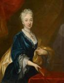 VAN LOO Charles Amedee Ph. 1719-1795,Porträt einer adeligen Dame,Van Ham DE 2013-11-15