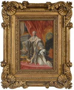 Van LOO Louis Michel 1707-1771,Portrait of Louis XV,Brunk Auctions US 2019-01-25