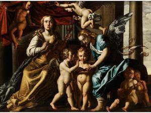 Van Loon THEODOR 1581-1667,ALLEGORIE DER MUSIK,Hampel DE 2020-12-03