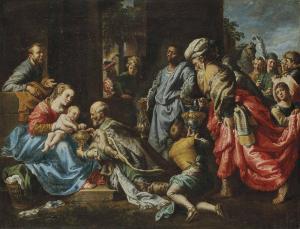 Van Loon THEODOR 1581-1667,L'Adoration des Mages,Christie's GB 2018-06-20