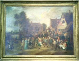 VAN MAAS Arnold 1620-1664,THE VILLAGE WEDDING,William Doyle US 2004-10-27