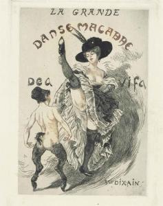 VAN MAELE Martin 1863-1926,La grande danse macabre des vifs,1909,Christie's GB 2014-11-18