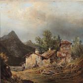 van MARCKE Jean Baptist 1797-1849,View from the Alps,1838,Bruun Rasmussen DK 2013-05-13