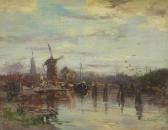 van MASTENBROEK Johann Hendrik 1875-1945,A view of Haarlem,Christie's GB 2016-05-24